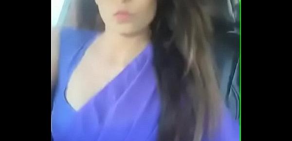  Nikita soni hot dance in car